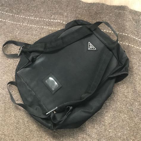 prada backpack site depop.com|real real prada backpack.